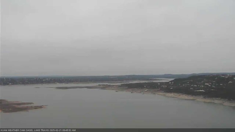 Lake Travis webcam, February 21, 2025 9:45 AM CT