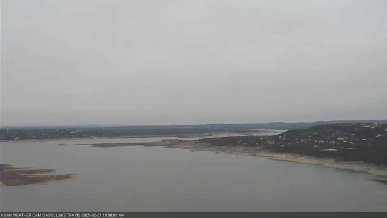 Lake Travis webcam, February 21, 2025 10:00 AM CT