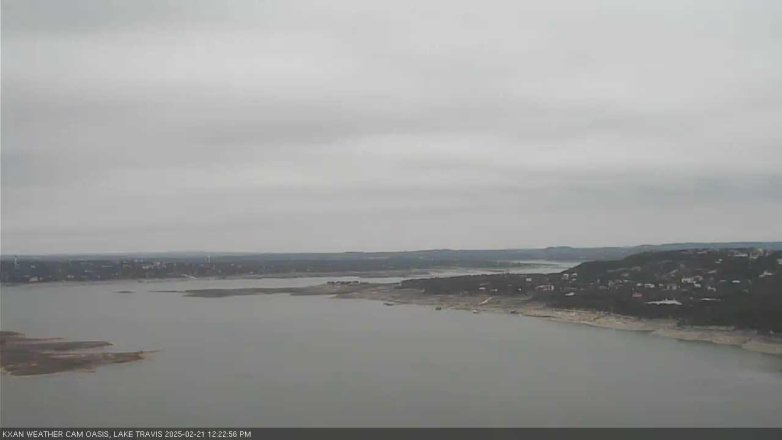 Lake Travis webcam, February 21, 2025 12:25 PM CT