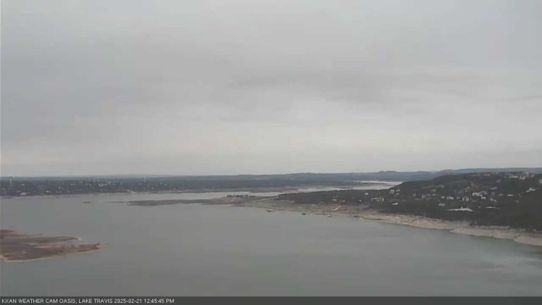 Lake Travis webcam, February 21, 2025 12:45 PM CT