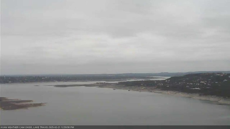 Lake Travis webcam, February 21, 2025 1:00 PM CT