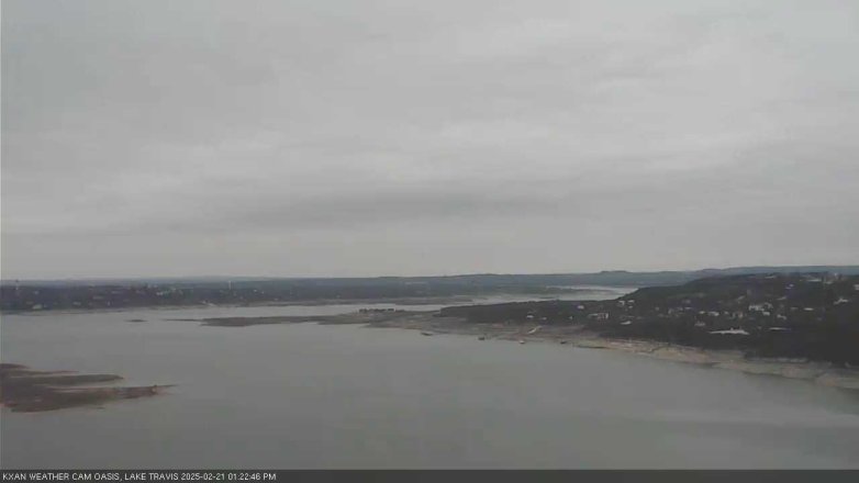 Lake Travis webcam, February 21, 2025 1:25 PM CT