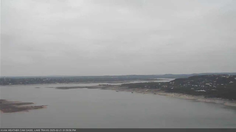Lake Travis webcam, February 21, 2025 2:00 PM CT
