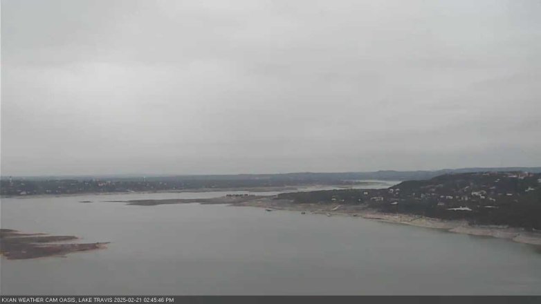 Lake Travis webcam, February 21, 2025 2:45 PM CT