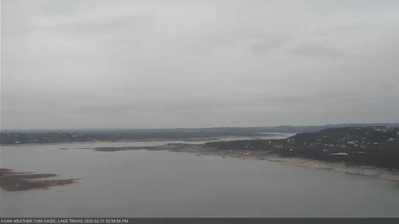Lake Travis webcam, February 21, 2025 3:00 PM CT