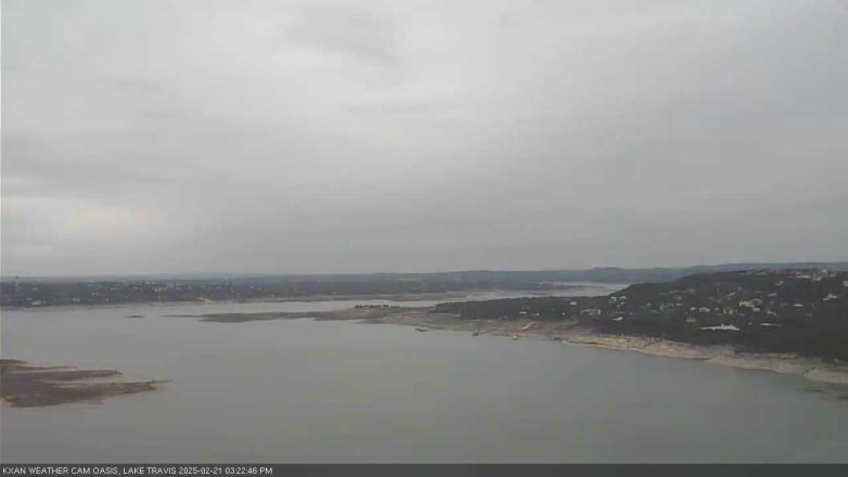 Lake Travis webcam, February 21, 2025 3:25 PM CT