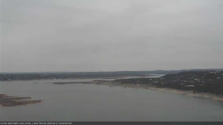 Lake Travis webcam, February 21, 2025 3:45 PM CT