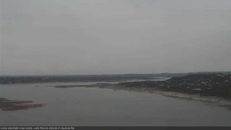 Lake Travis webcam, February 21, 2025 4:45 PM CT