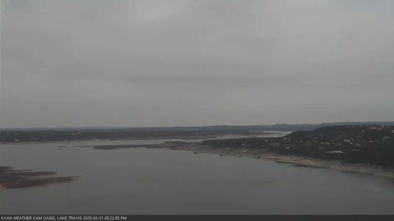 Lake Travis webcam, February 21, 2025 5:25 PM CT