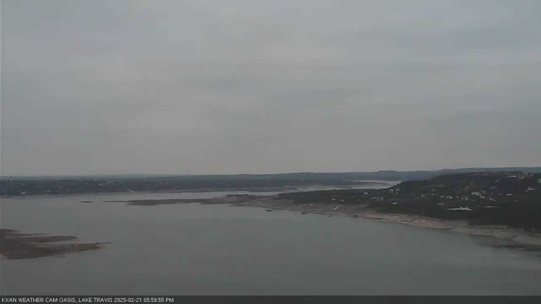 Lake Travis webcam, February 21, 2025 6:00 PM CT