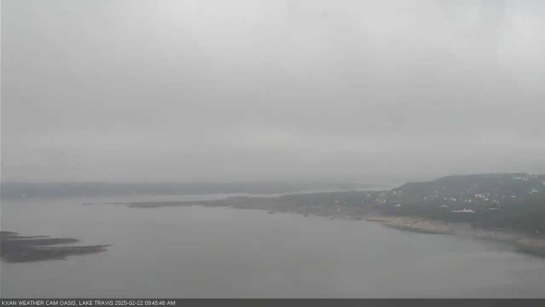 Lake Travis webcam, February 22, 2025 9:45 AM CT