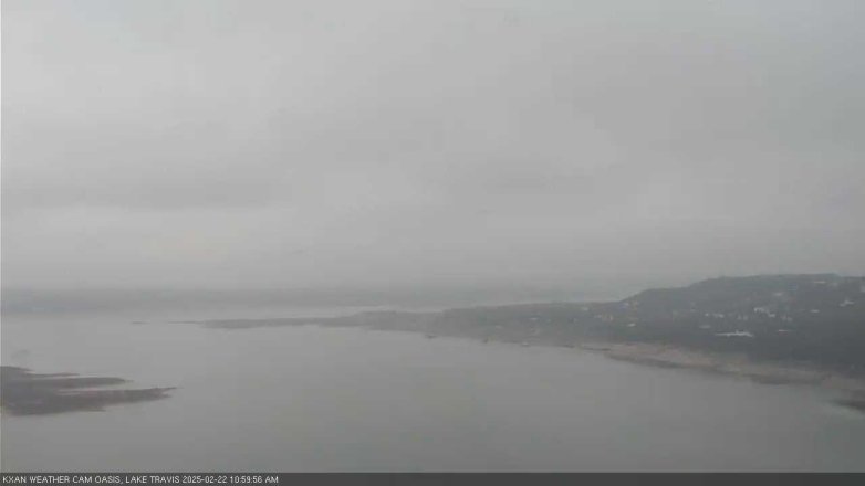 Lake Travis webcam, February 22, 2025 11:00 AM CT