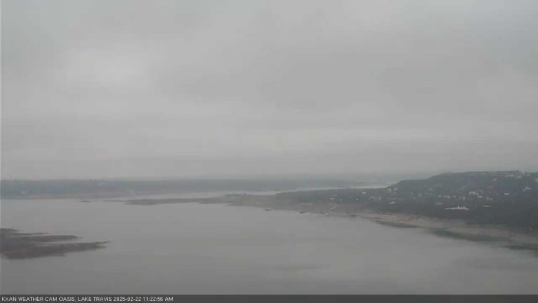 Lake Travis webcam, February 22, 2025 11:25 AM CT