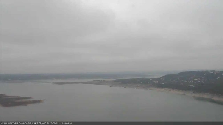 Lake Travis webcam, February 22, 2025 12:00 PM CT