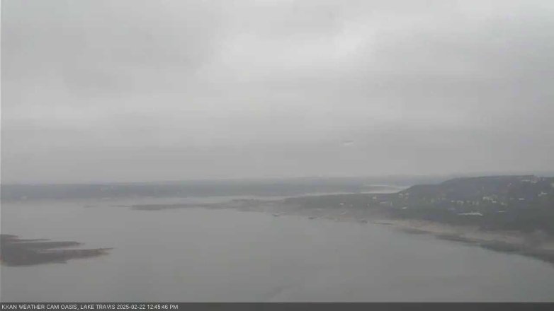 Lake Travis webcam, February 22, 2025 12:45 PM CT