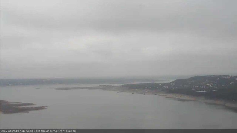 Lake Travis webcam, February 22, 2025 1:00 PM CT