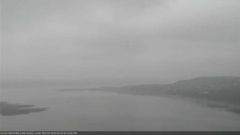 Lake Travis webcam, February 22, 2025 1:25 PM CT