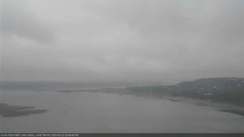 Lake Travis webcam, February 22, 2025 2:45 PM CT
