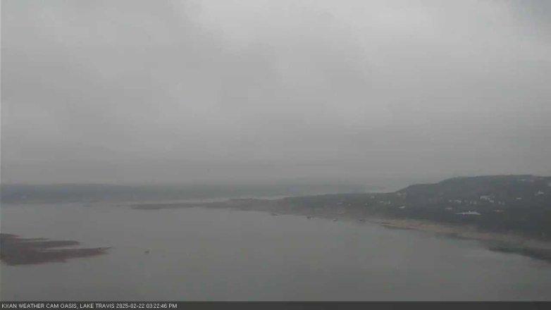Lake Travis webcam, February 22, 2025 3:25 PM CT