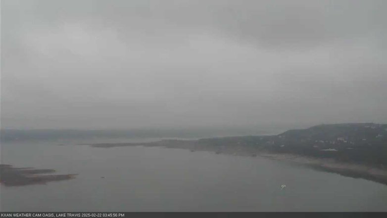 Lake Travis webcam, February 22, 2025 3:45 PM CT