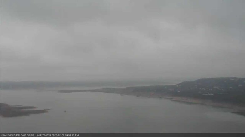 Lake Travis webcam, February 22, 2025 4:00 PM CT