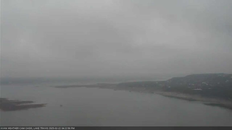 Lake Travis webcam, February 22, 2025 4:25 PM CT