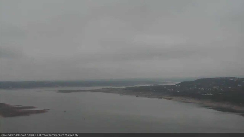 Lake Travis webcam, February 22, 2025 5:45 PM CT