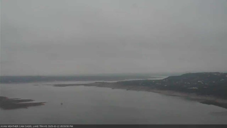Lake Travis webcam, February 22, 2025 6:00 PM CT