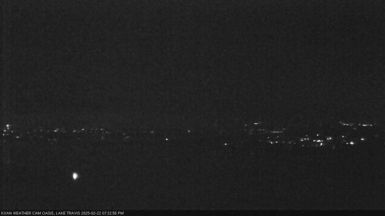 Lake Travis webcam, February 22, 2025 7:25 PM CT