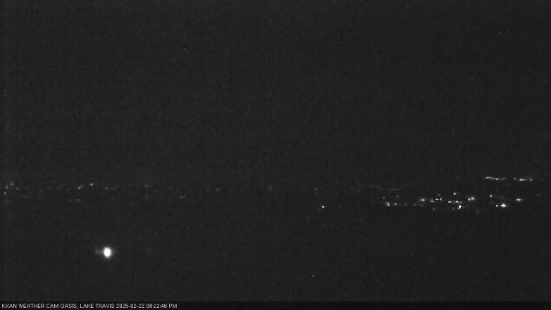 Lake Travis webcam, February 22, 2025 8:25 PM CT