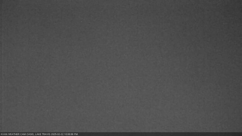 Lake Travis webcam, February 22, 2025 10:00 PM CT