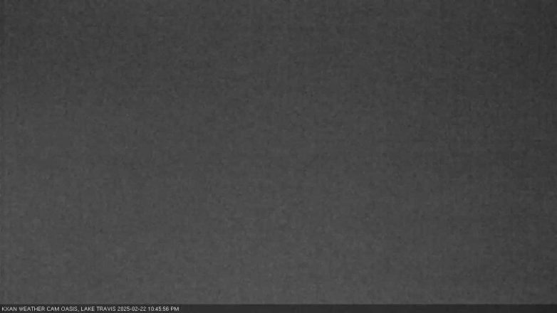Lake Travis webcam, February 22, 2025 10:45 PM CT