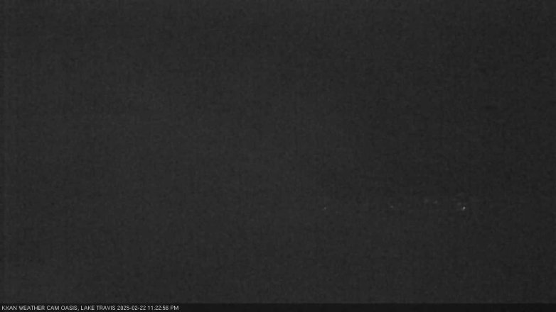 Lake Travis webcam, February 22, 2025 11:25 PM CT