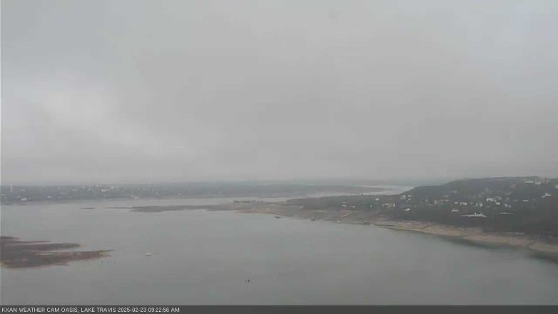 Lake Travis webcam, February 23, 2025 9:25 AM CT