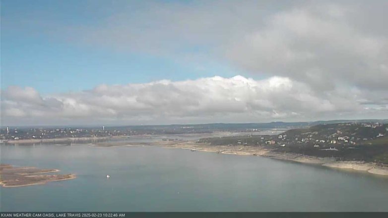 Lake Travis webcam, February 23, 2025 10:25 AM CT