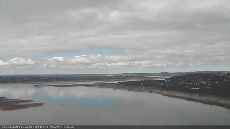 Lake Travis webcam, February 23, 2025 11:45 AM CT