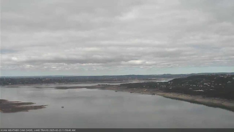 Lake Travis webcam, February 23, 2025 12:00 PM CT
