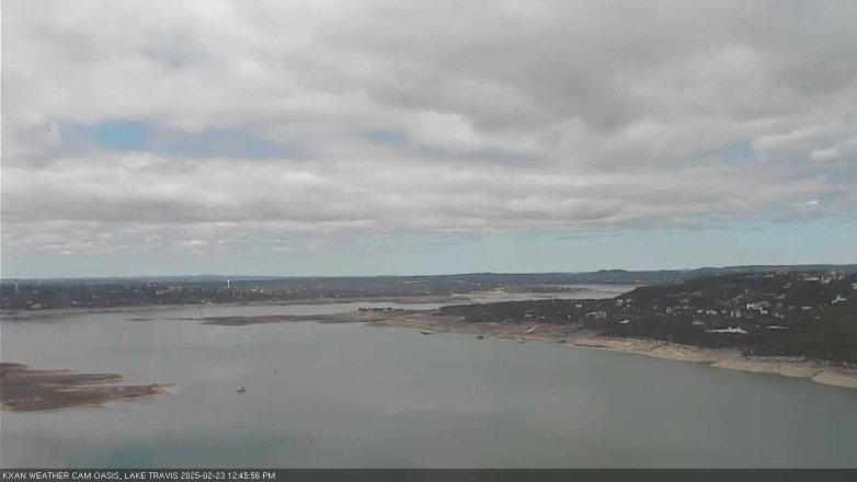 Lake Travis webcam, February 23, 2025 12:45 PM CT