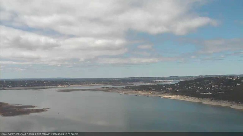 Lake Travis webcam, February 23, 2025 1:00 PM CT