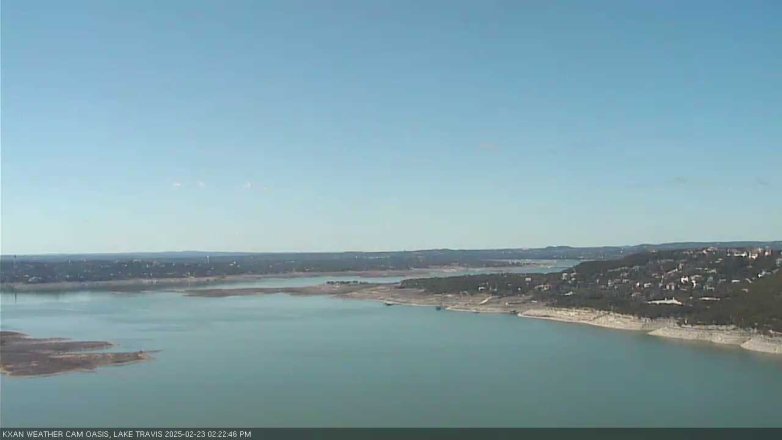 Lake Travis webcam, February 23, 2025 2:25 PM CT