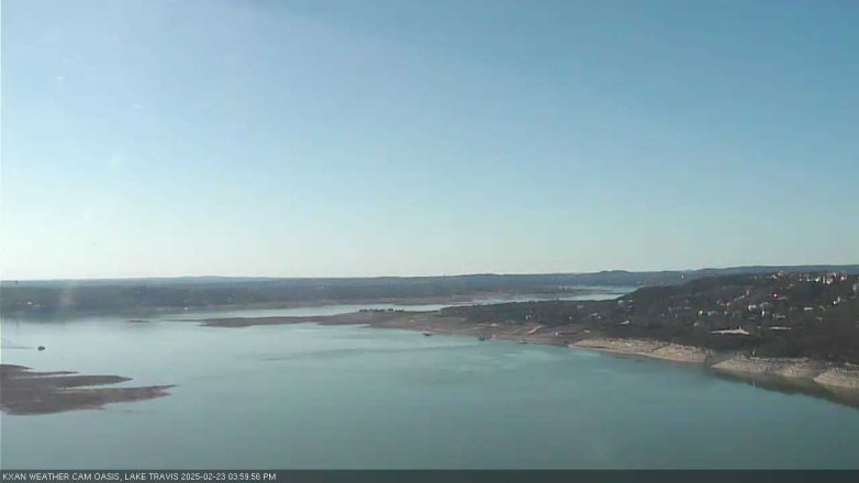 Lake Travis webcam, February 23, 2025 4:00 PM CT