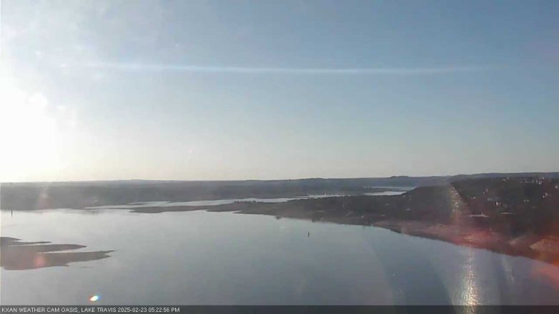 Lake Travis webcam, February 23, 2025 5:25 PM CT