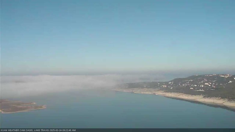 Lake Travis webcam, February 24, 2025 9:25 AM CT