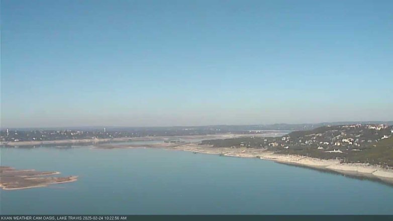 Lake Travis webcam, February 24, 2025 10:25 AM CT