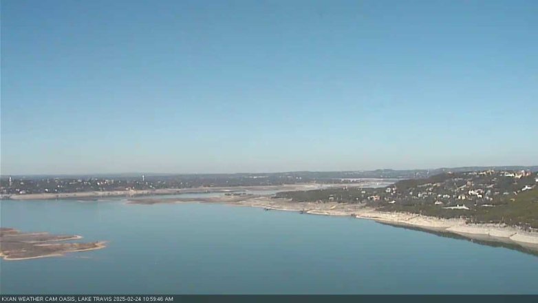 Lake Travis webcam, February 24, 2025 11:00 AM CT