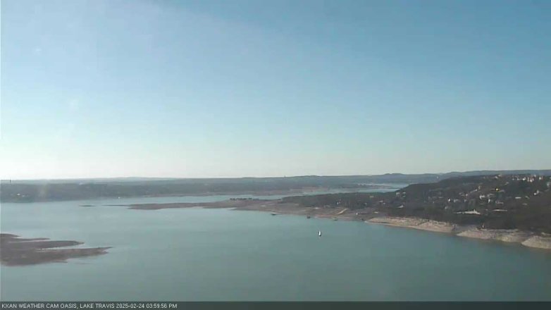 Lake Travis webcam, February 24, 2025 4:00 PM CT