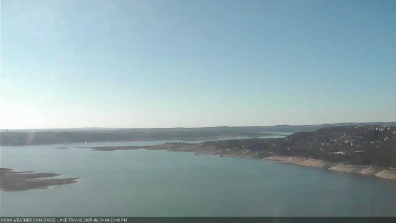 Lake Travis webcam, February 24, 2025 4:25 PM CT