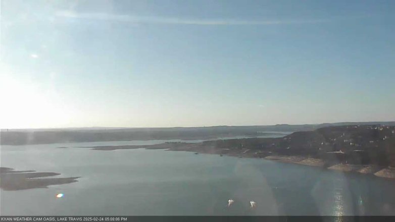 Lake Travis webcam, February 24, 2025 5:00 PM CT