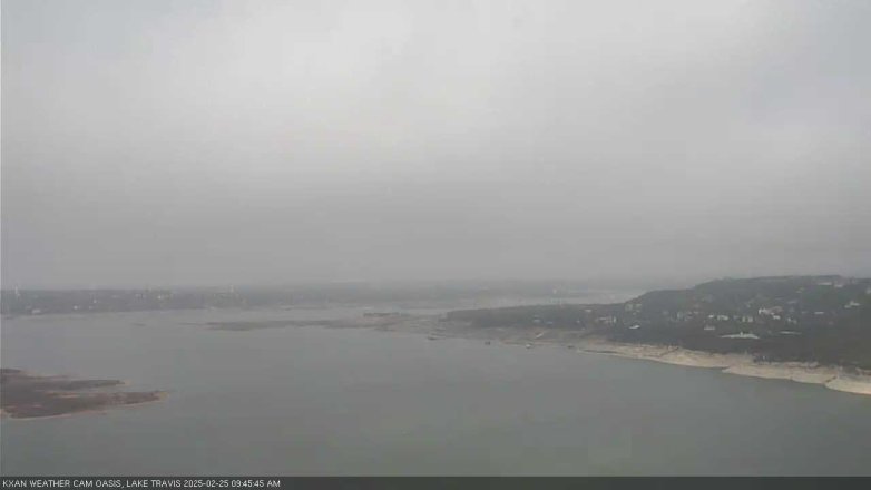 Lake Travis webcam, February 25, 2025 9:45 AM CT