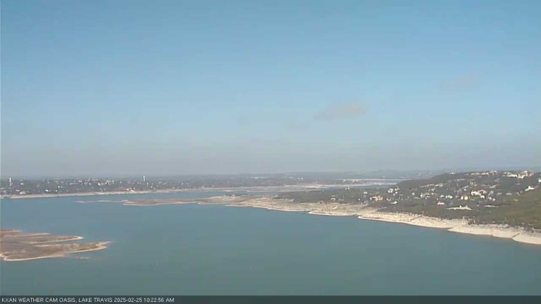 Lake Travis webcam, February 25, 2025 10:25 AM CT
